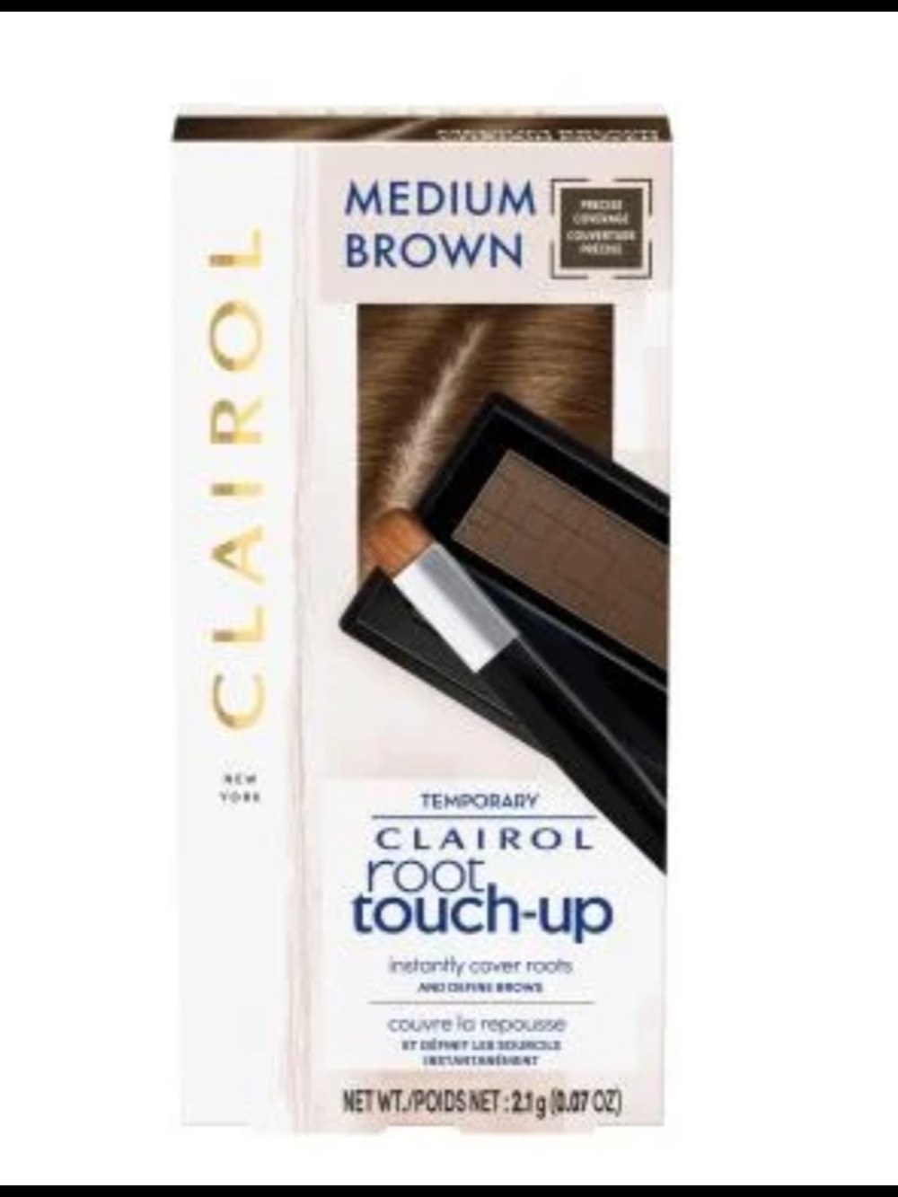 Clairol Root Touch-Up - Medium Brown Temporary Hair Color